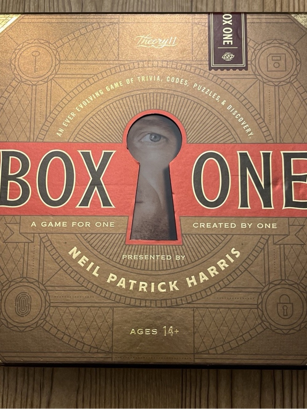 Theory II Box One  Game by Neil Patrick Harris for ages 14+